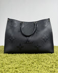Tote Bag OnTheGo GM in pelle Louis Vuitton Nera