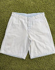 Pantaloncino Prada in denim Bianco 54