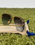 Occhiali da sole Pilot Light Louis Vuitton Oro con lenti sfumate