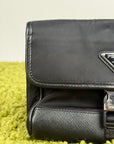 Porta Smartphone Prada in Re Nylon Nero