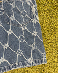 Jeans corto Louis Vuitton Size 44 blu
