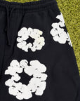 Pantalone corto Denim tears Size M nero e bianco