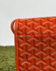 Borsa Goyard Belvedere PM in tela Goyardine Arancione