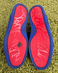Christian Louboutin Spikes low Blu 41.5