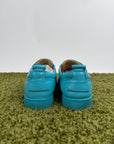 Christian Louboutin Spikes low azzurro 42