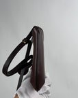 Borsa La Bisou Perle Jacquemus Marrone