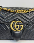 Gucci marmont misura media Nera