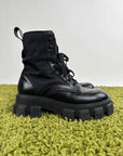 Stivale Monolith Prada Nero 7.5 - Second Hand Di Fiore