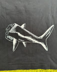 T-Shirt Broken Shark Palm Angels Nera L