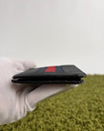 Portafoglio Gucci nero blu e rosso