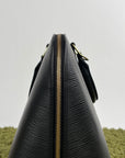 Borsa Alma PM in pelle epi Louis Vuitton Nero