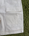 Pantaloncino Cargo North Face X Gucci Bianco 48