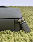 Borsa Monospalla Brique Prada in pelle saffiano Verde