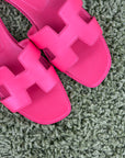 Sandali Hermes Size 40 rosa