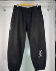 pantalone Supreme Size L nero e bianco
