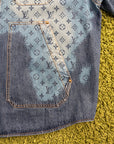Giacca Louis Vuitton Monogram Halftone Denim L