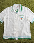 Camicia Metaphysical Tennis Icon Casablanca Bianca Multicolor XL - Second Hand Di Fiore