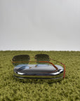 Occhiali da sole Rimless Cartier Eyewear Oro con lenti sfumate