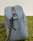 Borsa Gucci Marmont azzurra