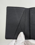 PortaCarte Organizer Tascabile In Damouflage Louis Vuitton Nero