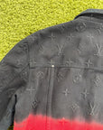 Completo Louis Vuitton Rosso Nero Giacca 50 Jeans 33