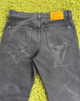 Jeans Louis Vuitton in denim Grigio 30