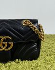 Borsa Gucci Marmont Matelasse Nera