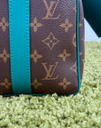 Borsone Keepall Louis Vuitton Baundoliere Marrone