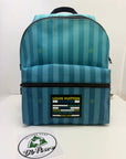 Zaino Louis Vuitton discovery damier stripes city azzurro