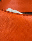 Borsa Ferragamo Gancini Chain Arancione