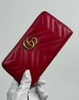 Portafoglio Gucci Marmont Rosso