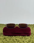Occhiali Gucci Monogram Rossi