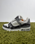 Louis Vuitton Trainer Denim Grigia 6 - Second Hand Di Fiore
