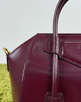 Borsa Mini Antigona Lock Bag Givenchy Bordeaux