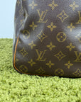 Borsone Keepall Louis Vuitton Marrone Vintage 1998 45