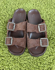 Ciabatta Gucci in Camoscio Marrone 8