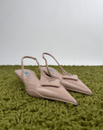 Décolleté SlingBack Prada Rosa 37