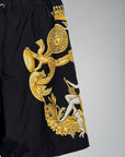 Costume Versace Size 4=L nero e giallo