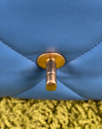 Borsa Chanel 19 Trapuntata in Pelle Azzurra