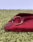 Borsa Gucci Horsebit Chain Rossa
