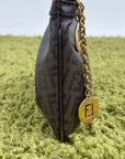 Borsa Fendi Baguette in tela Marrone