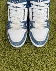 Louis Vuitton Trainer In Denim Blu 8