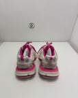 Balenciaga track 37 bianca e rosa