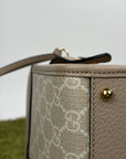 Borsa Gucci Ophidia Cut Out Handle Tote Beige