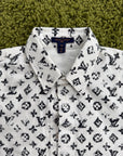 Camicia Louis Vuitton Bianco Nero 38