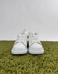 Alexander Mcqueen Sneaker bianca con dettaglio in argento 38.5