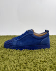 Christian Louboutin Spikes low Blu 41.5