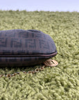 Borsa Fendi Baguette in tela Marrone