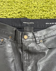 Jeans Yves Saint Laurent D24 oil coated Nero 30