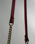 Borsa Pearly Marmont Flap a tracolla Gucci Rossa
